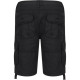 DISSIDENT Bermuda Cargo Noir Homme