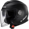 LS2 Casque Jet Verso Noir mat