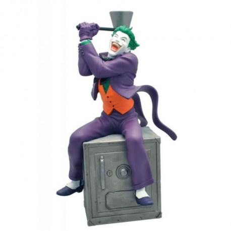 Tirelire THE JOKER SUR COFFRE - Réplique Officielle - Plastoy