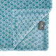 Plaid Flanelle Imprimé Otto - 125 x 150 cm - Bleu