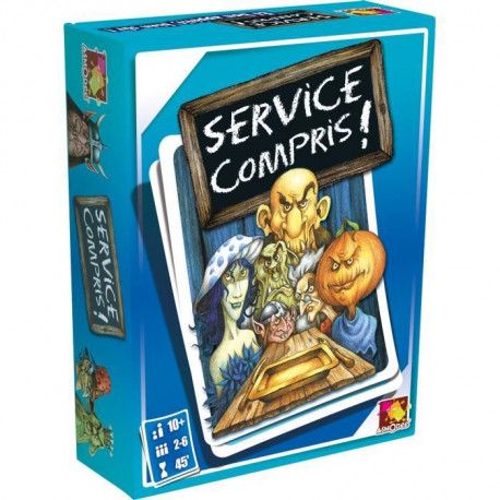 Service Compris - Jeu de société - ASMODEE