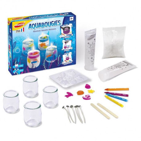 JOUSTRA - Kit de création de Bougies Aqua