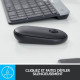Souris sans fil - Logitech - M350 Pebble - Bluetooth - silencieuse - Noir