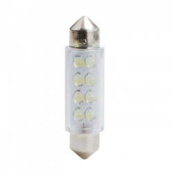 PLANET LINE Lot de 2 Ampoules LED - Navette C5W - 12 V - 0,72 W - 41 mm - Blanc