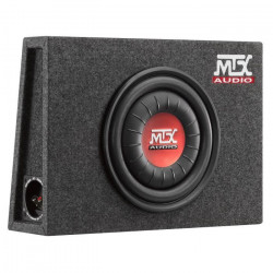 MTX Caisson Plat Clos RTF10AS 25 cm 300 W RMS 900 W Peak