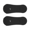 LOTTO Lot de 2 Paires de Chaussettes Invisibles Footies Noir Homme