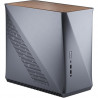 FRACTAL DESIGN BOITIER PC Era ITX Titanium Gray- Walnut - Gris - Format ATX (FD-CA-ERA-ITX-GY)