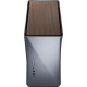 FRACTAL DESIGN BOITIER PC Era ITX Titanium Gray- Walnut - Gris - Format ATX (FD-CA-ERA-ITX-GY)