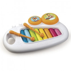 SMOBY Cotoons Xylophone + 2 Tambourins