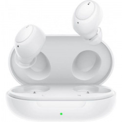 OPPO Enco Buds - Ecouteurs Bluetooth Sans Fil - Protection IP54 - Autonomie 24h avec boîtier - Bluetooth 5.2 - Blanc