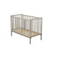COMBELLE LIT REMI 70x140 laque gris clair