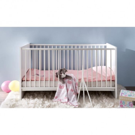 TREND TEAM Lit a barreaux RONJA - Blanc