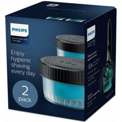 PHILIPS CC12/50 Pack de 2 recharges liquide Quick Clean Pod