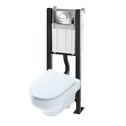 WIRQUIN WC suspendu Harmony avec cuvette - Sans bride