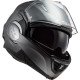 LS2 Casque modulable Valiant II titanium + cagoule