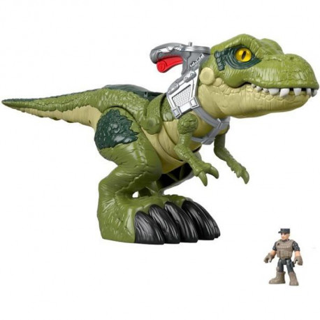 FISHER-PRICE Imaginext Jurassic World Redoutable T-Rex Méga Mâchoire - 3 ans et +