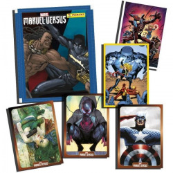 MARVEL VERSUS Blister de 10 Pochettes + 1 Carte en Edition Limitée Offerte