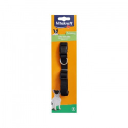 VITAKRAFT Collier premium doublé S - Noir - Pour chien