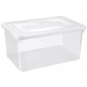 CURVER | HANDY 50L, Rangement, Transparent, 60 x 40 x 28 cm