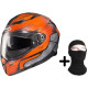 HJC Casque Intégral F70 Death Stroke + Cagoule