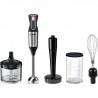 BOSCH - Mixeur plongeant ErgoMixx Style - 1000 W - 12 vitesses + turbo - pied inox 4 lames aiguisées - Bol mixeur avec couvercle