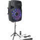 PARTY PARTY-15PACK - Pack de sonorisation avec enceinte active de 15''/38cm - 800W, USB, Bluetooth, FM + Micro