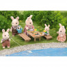 SYLVANIAN FAMILIES 5091 Set barbecue du pecheur - Le village