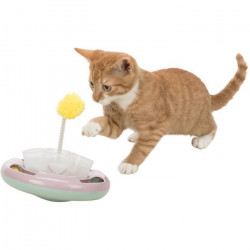 TRIXIE Jouet a bascule avec balle Snack & Play Junior - Pour chat