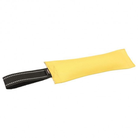 TRIXIE Jouet Sporting Dummy 36 × 6 cm - Jaune/bleu - Pour chien