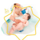 Badabulle Hamac de bain ergonomique, Antidéparant, Tissu respirant, 0-6 mois