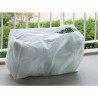 Nature Couverture d'hiver avec fermeture 3pcs Blanc 70 g/m² 35x85x25cm
