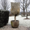 Housse d'hivernage en toile de jute tissée 230gr/m² Ø75x100cm