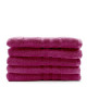 TODAY Lot de 5 Draps de bain Jus de myrtille - 70 x 130 cm - 100% coton TODAY