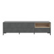 Meuble TV 3 tiroirs - 182,6 x 49,5 x 41,4 cm - GALACTIQUE