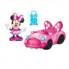Minnie, Véhicule avec 1 figurine 7,5 cm et 1 accessoire, Modele Voiture, Jouet pour enfants des 3 ans, MCN181