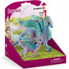 SCHLEICH - Figurine Dragon aux fleurs et son petit