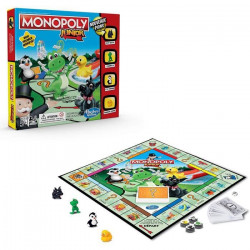 MONOPOLY - Junior - Jeu de societe pour enfants - Jeu de plateau - Version francaise