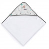 TANUKI Fishing Stars Sortie de bain  -   Blanc
