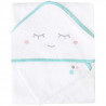 DOMIVA Coffret sortie de bain + gant - 75 x 75 cm - Aqua sourire