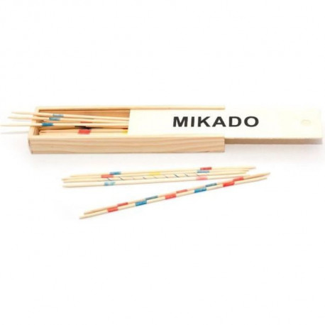 L'ARBRE A JOUER Mikado en bois 18 cm - Plumier en bois