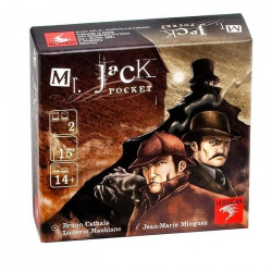 Mr Jack cartes Misterjack Pocket - Jeu de société - MJA04 - ASMODEE