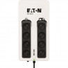 Onduleur/Multiprise/Parafoudre Eaton 3S 850 FR - Off-line UPS - 3S850F - 850VA (8 prises FR, 2 ports de charge USB) - Noir&Blanc