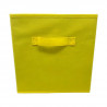 MODULOSTORAGE Boîte de rangement/tiroir pour meuble en tissu - 27x27x28 cm - Jaune