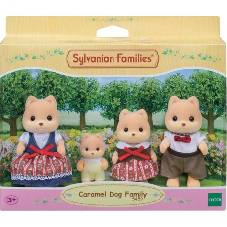 SYLVANIAN FAMILIES - 5459 - La famille chien caramel - Les familles
