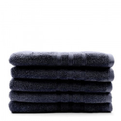 TODAY Lot de 5 Draps de bain Ciel d'orage - 70 x 130 cm - 100% coton TODAY
