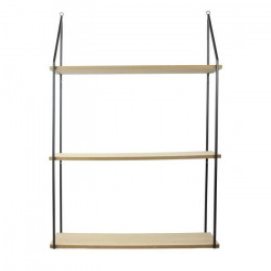 HOME DECO FACTORY Etagere échelle 3 plateaux - 87,5 x 18 x 60 cm - M1