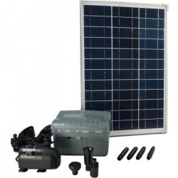 Ubbink Kit SolarMax 1000 et panneau solaire batterie et pompe 1351182