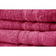 TODAY Lot de 2 Serviettes 50 x 100 cm + 2 Draps de bain 70 x 130 cm - 100% Coton - Jus de myrtille TODAY