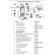 VILLEROY & BOCH Pack complet WC suspendu bride fermée avec bati support autoportant, abattant et plaque