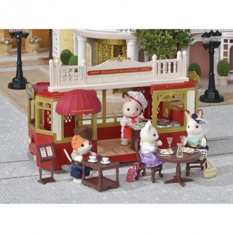 SYLVANIAN FAMILIES - 6007 - Le tramway - La ville